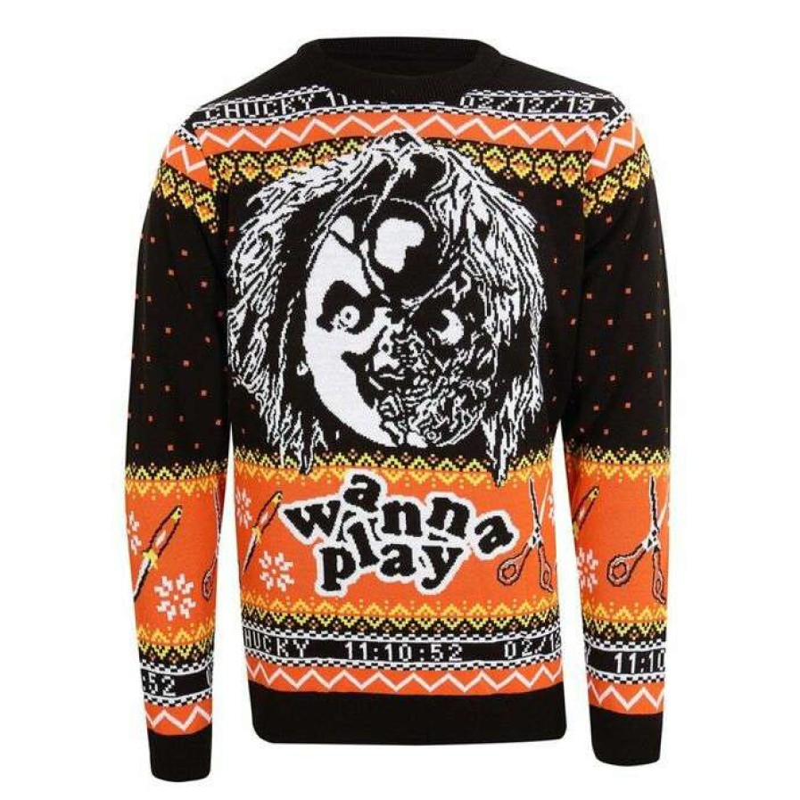 Sweaters * | Unisex Sweater Chucky Christmas Jumper Childs Play