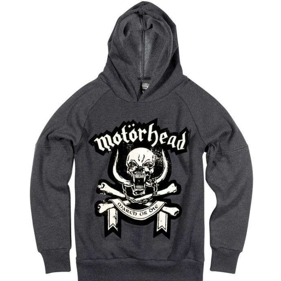 Hoodies * | Men'S Sweatshirt Motorhead Marl Amplified Dark Grey