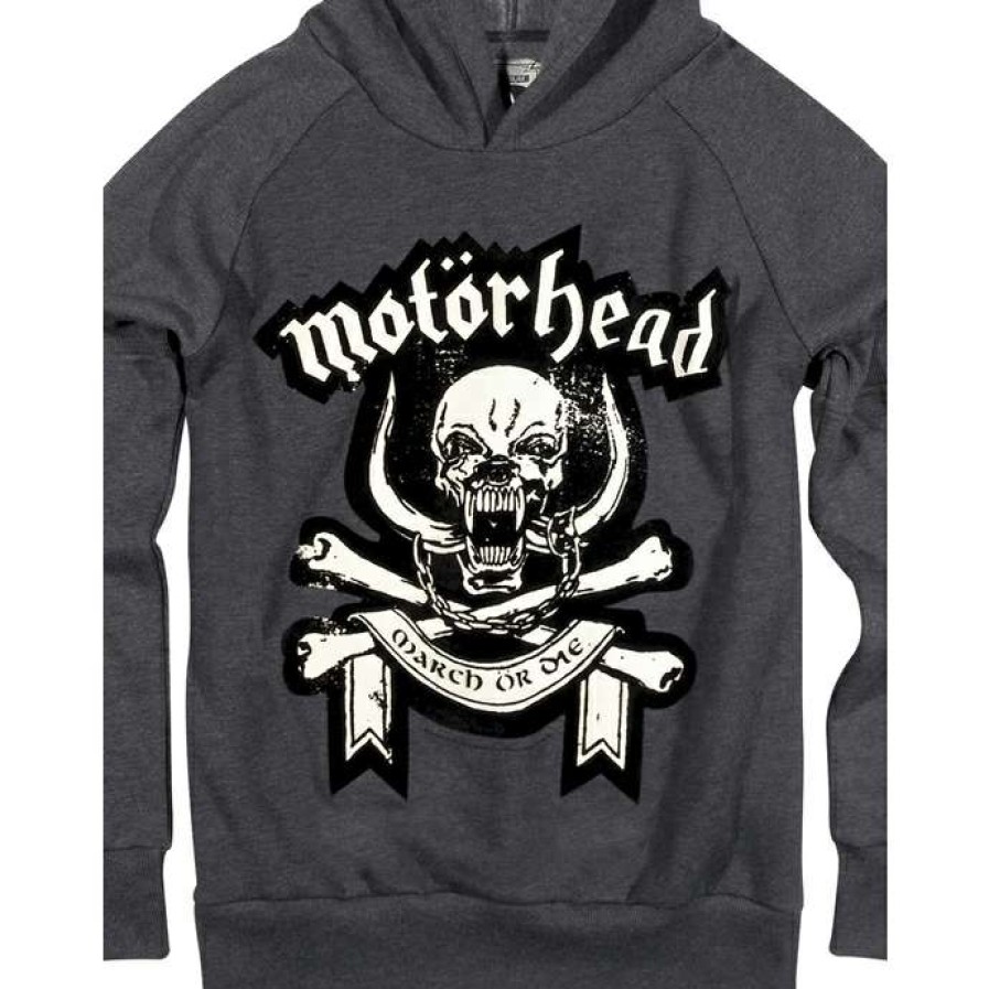 Hoodies * | Men'S Sweatshirt Motorhead Marl Amplified Dark Grey