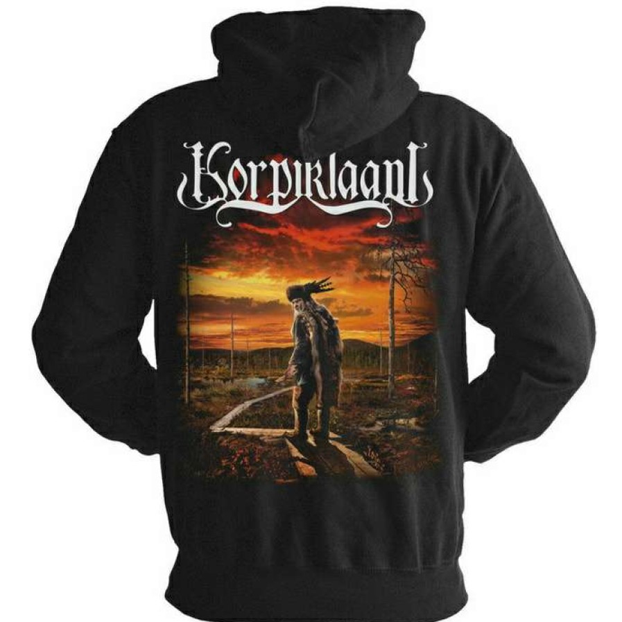 Zippered Hoodies * | Men'S Sweatshirt Korpiklaani Jylha Nuclear Blast