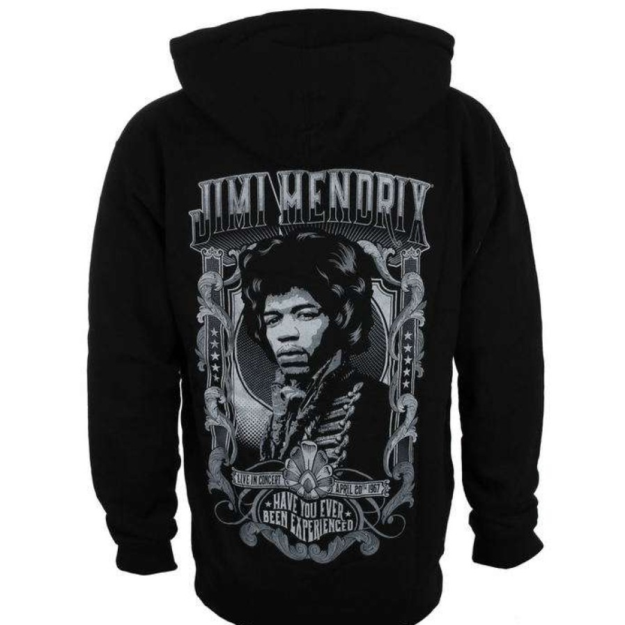 Hoodies * | Hoodie Men'S Jimi Hendrix Hendrix Authentc Bravado