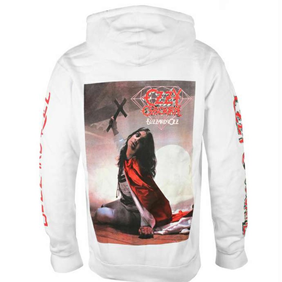 Hoodies * | Men'S Hoodie Diamond X Ozzy Osbourne Blizzard Of Ozz White