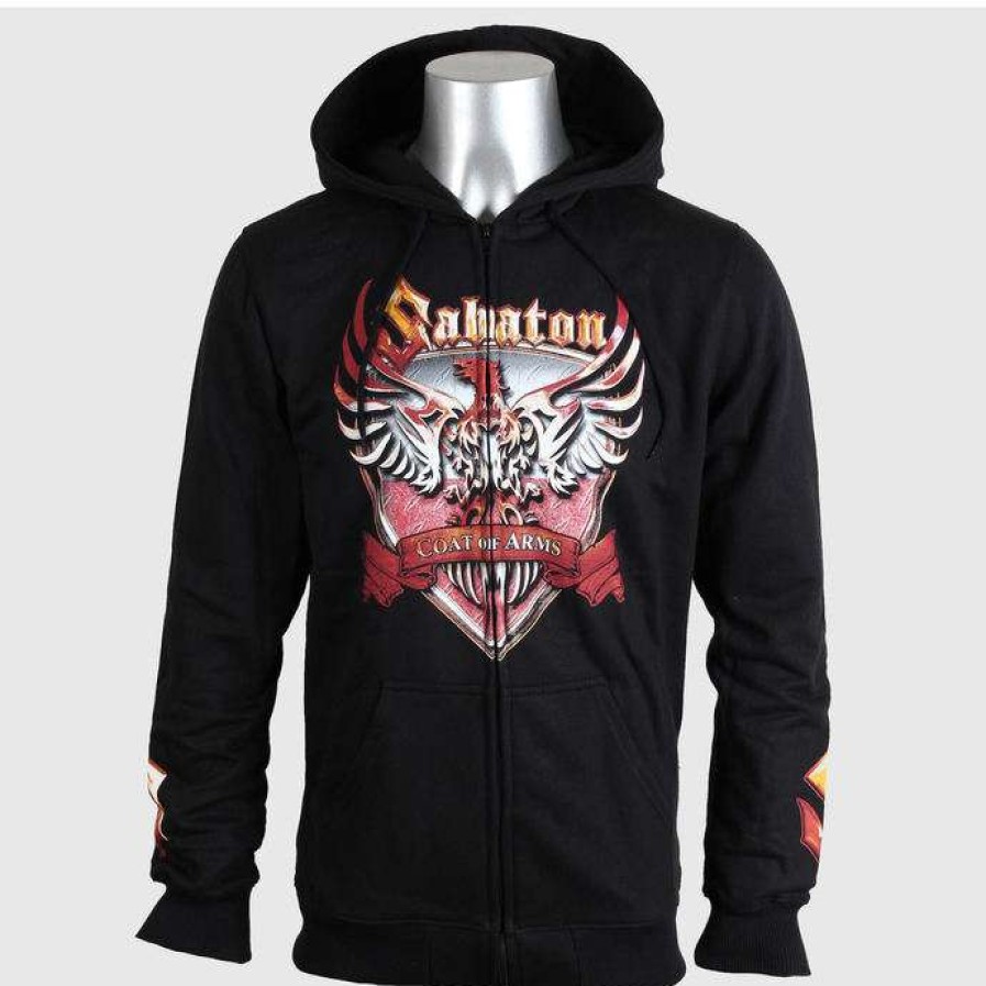 Zippered Hoodies * | Men'S Sweatshirt Sabaton First To Fight Carton