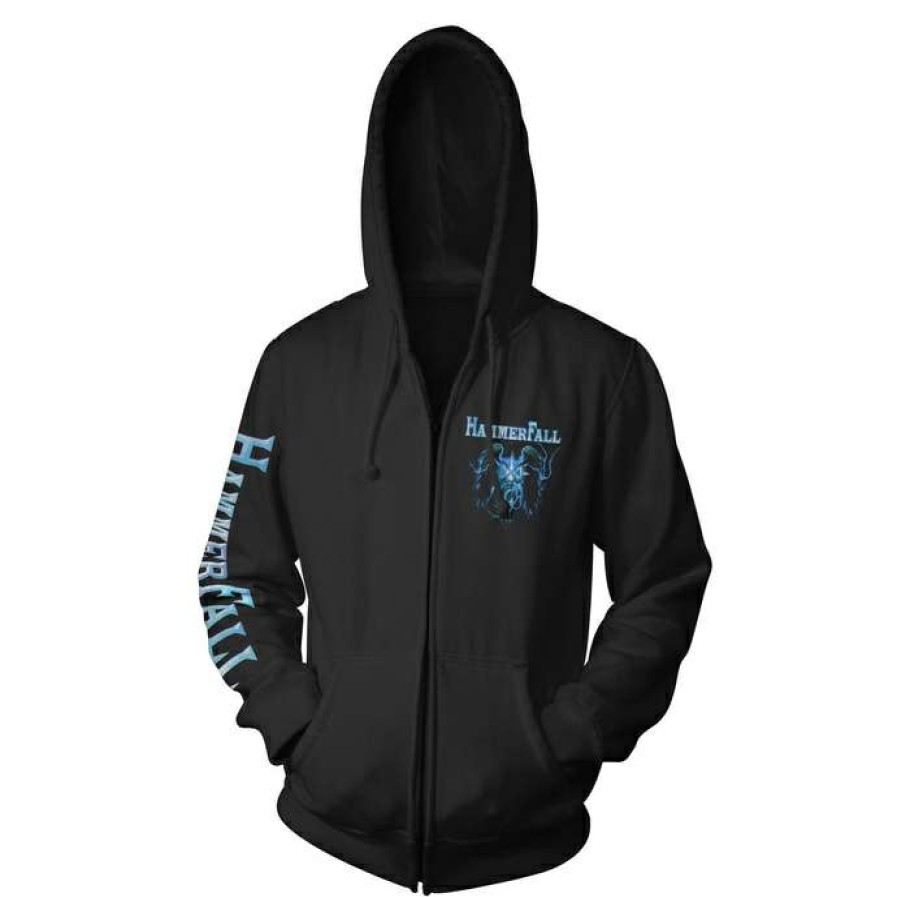 Zippered Hoodies * | Hoodie Men Hammerfall Second To One Art Worx