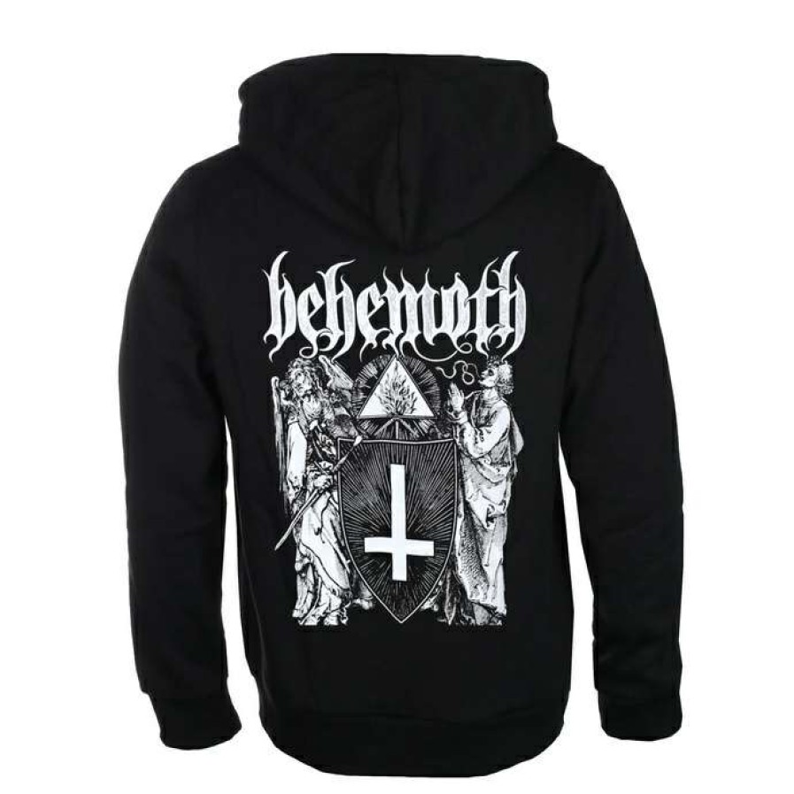 Zippered Hoodies * | Hoodie Men'S Behemoth The Satanist Plastic Head