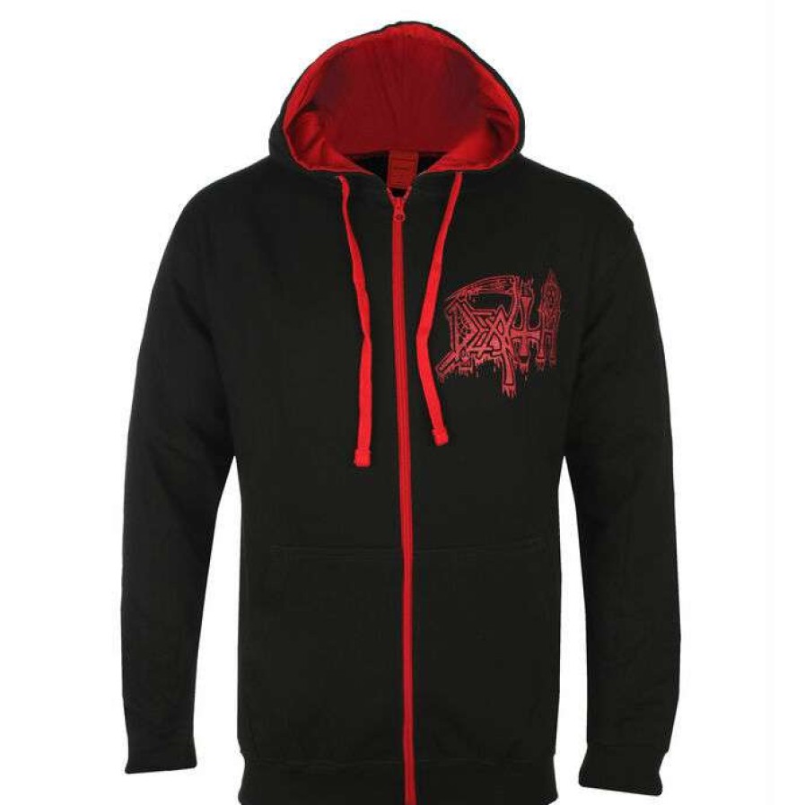 Zippered Hoodies * | Men'S Hoodie Death The Sound Of Perseverance Plastic Head