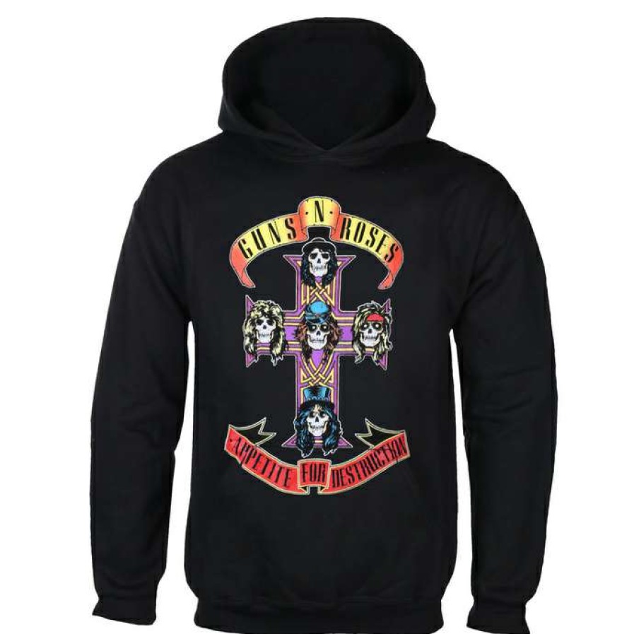 Hoodies * | Hoodie Men'S Guns N' Roses Appetite For Destruction Rock Off