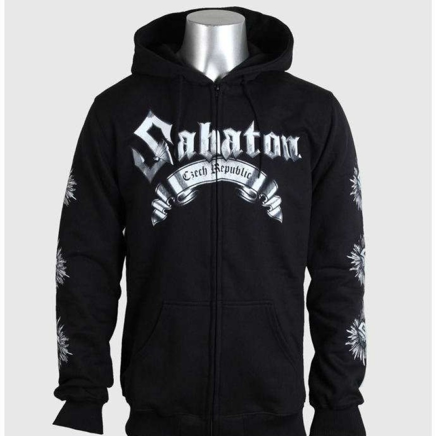 Zippered Hoodies * | Hoodie Men'S Sabaton Czech Republic Carton