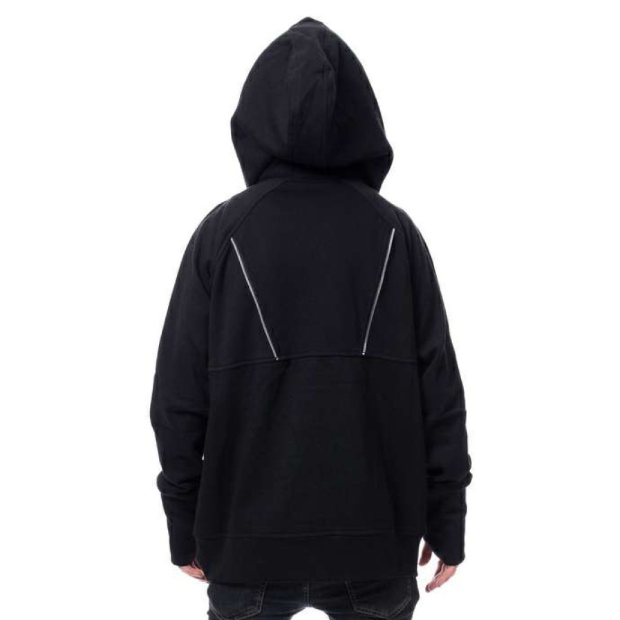 Hoodies * | Hoodie Men'S Adalius Chemical Black