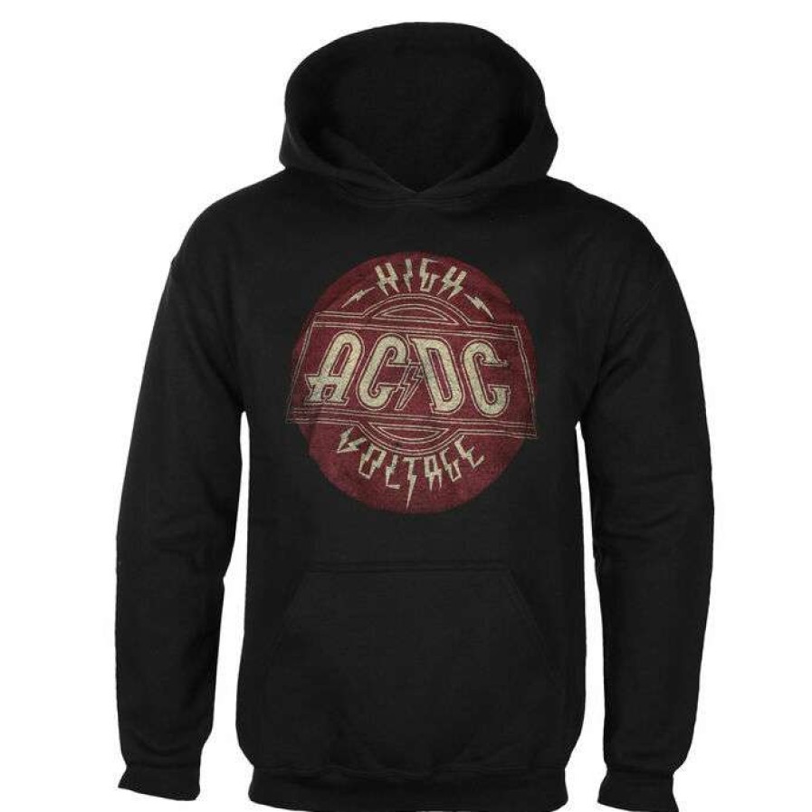 Hoodies * | Hoodie Men'S Ac-Dc High Voltage Rock Off