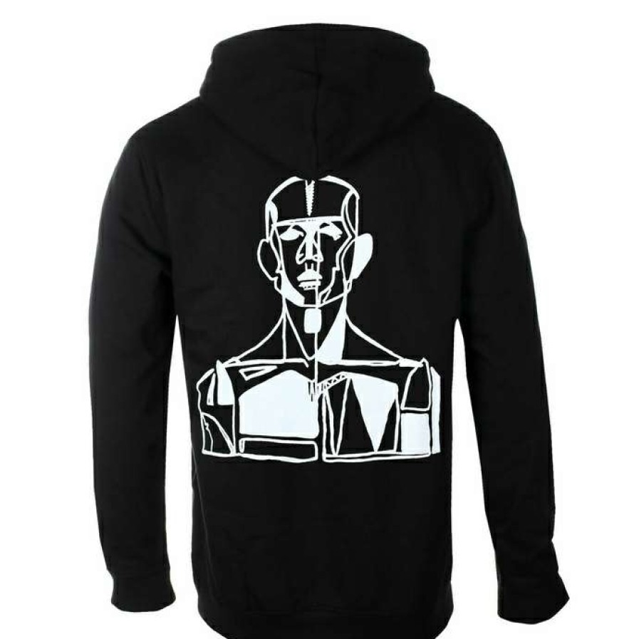 Hoodies * | Men'S Sweatshirt Rage Against The Machine Burning Heart Plastic Head