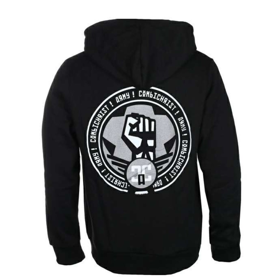 Hoodies * | Hoodie Men'S Combichrist Army Plastic Head