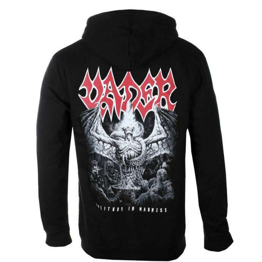 Zippered Hoodies * | Men'S Hoodie Vader Solitude Black Plastic Head