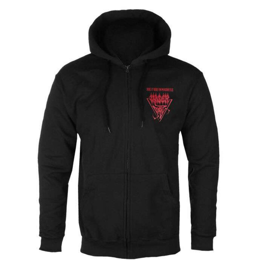 Zippered Hoodies * | Men'S Hoodie Vader Solitude Black Plastic Head