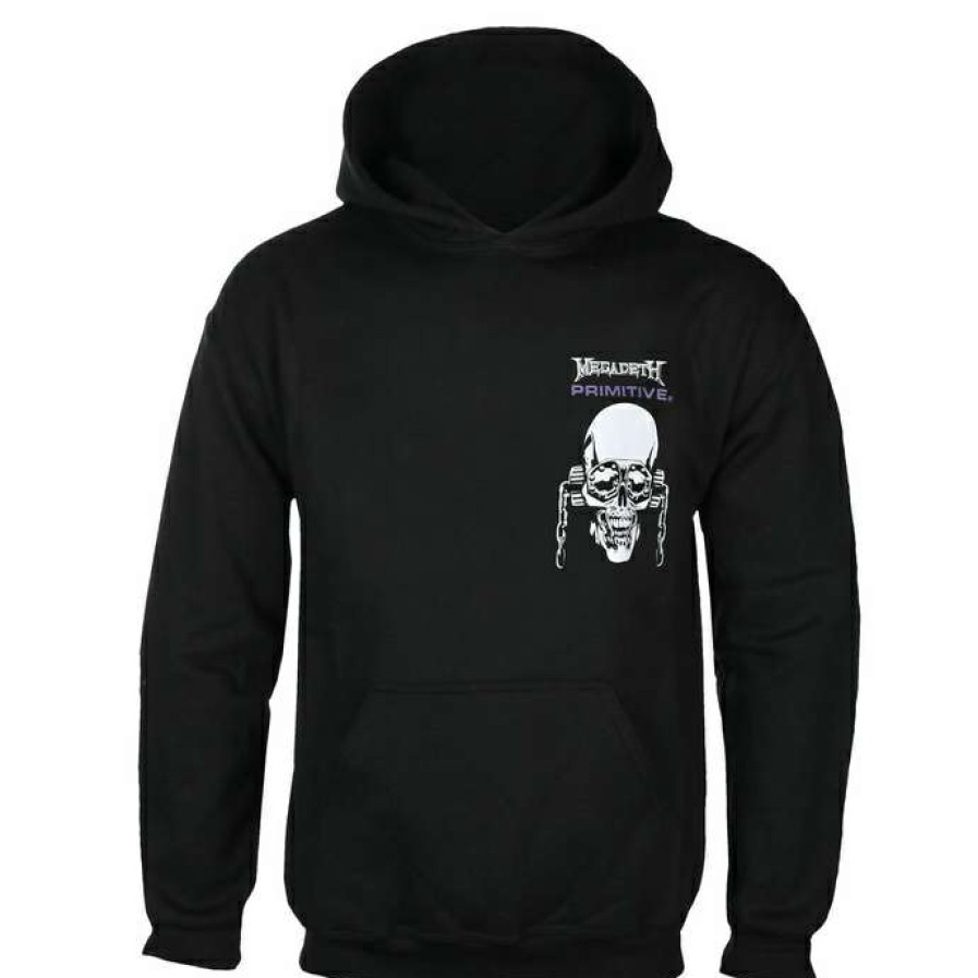 Hoodies * | Men'S Sweatshirt Primitive X Megadeth Dirty P Chains Black