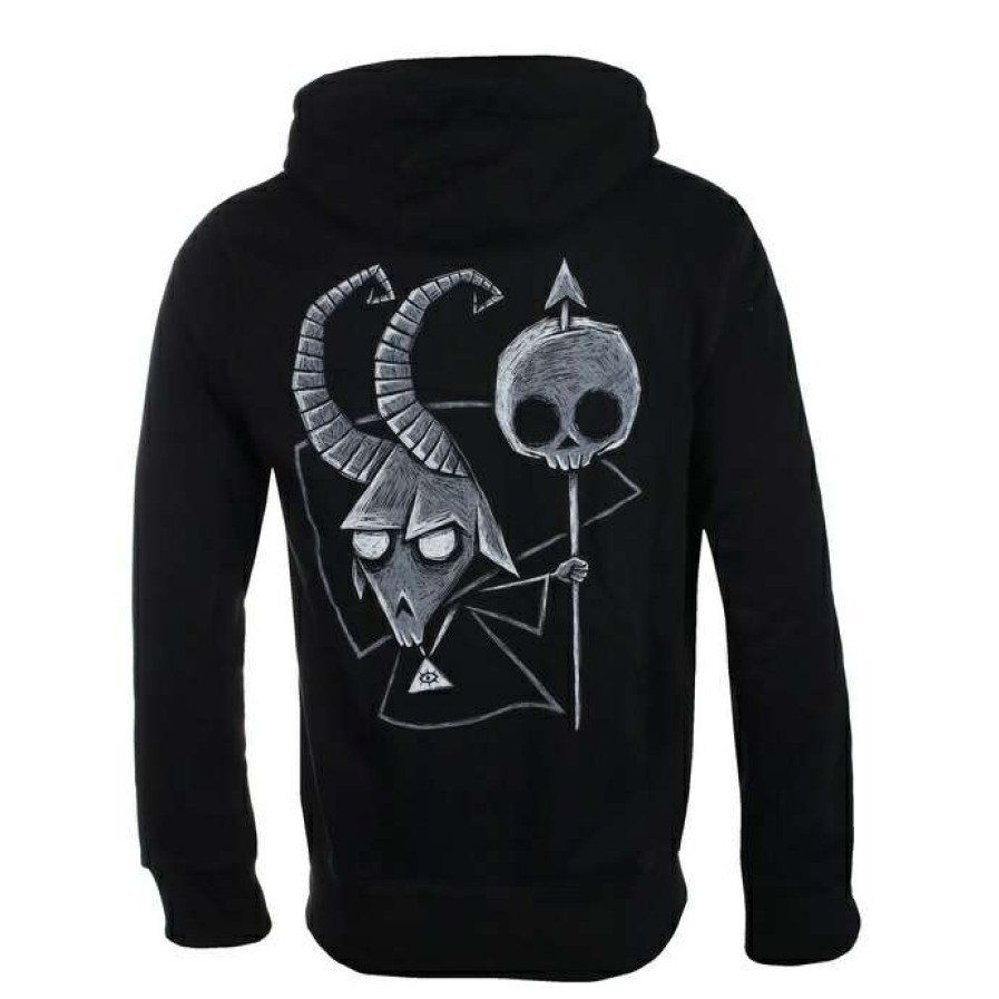 Zippered Hoodies * | Unisex Hoodie Akumu Ink Baphomet