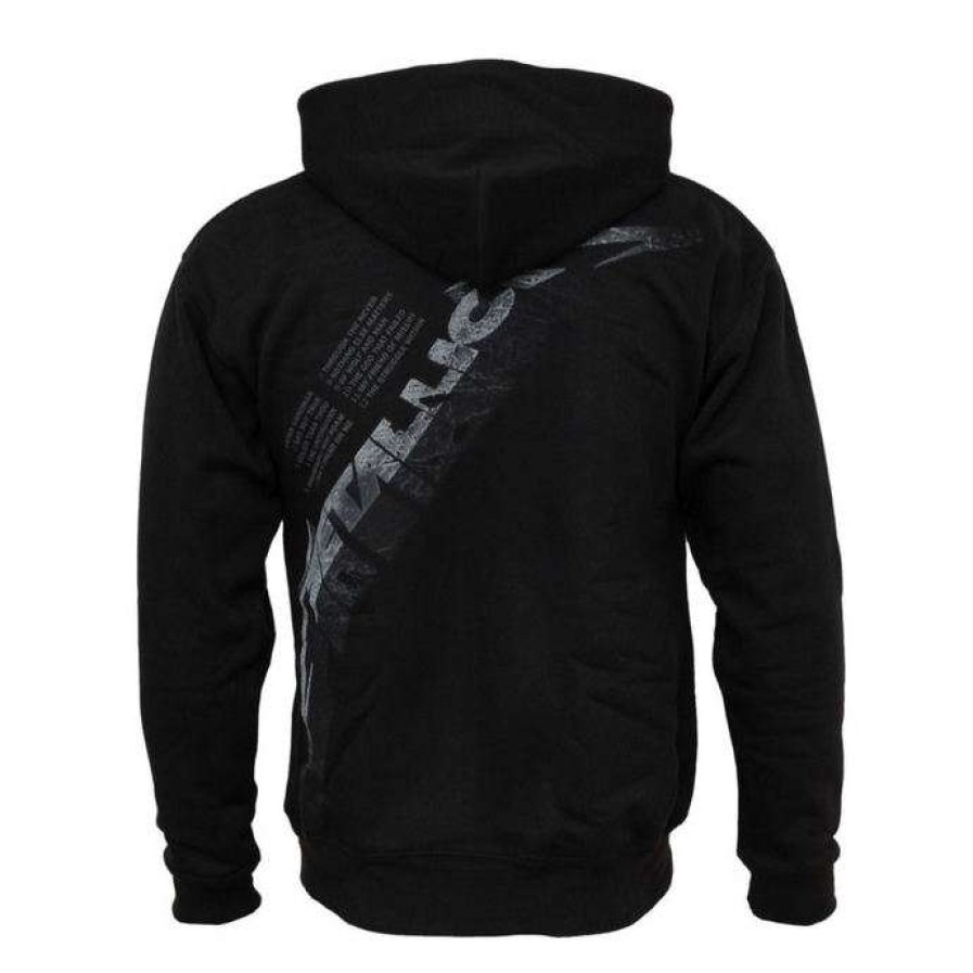 Zippered Hoodies * | Men'S Sweatshirt Metallica Album Burnished Black