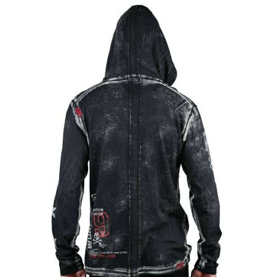 Hoodies * | Men'S Sweatshirt Wornstar Distortion