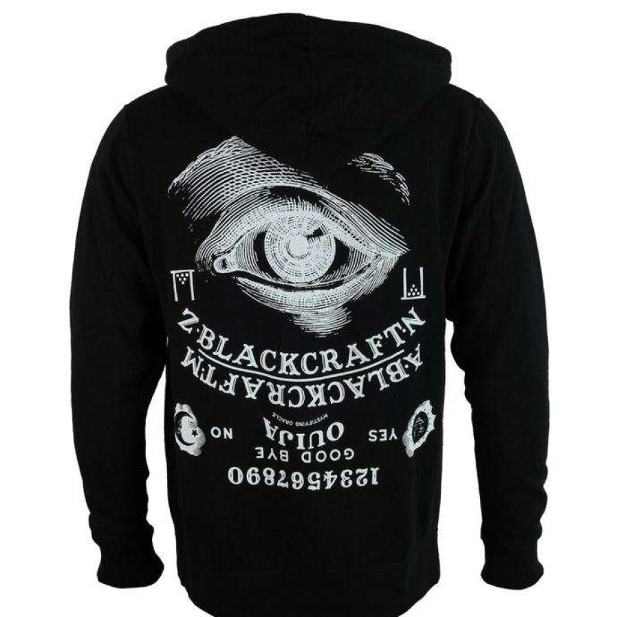 Zippered Hoodies * | Hoodie Men'S Ouija Black Craft