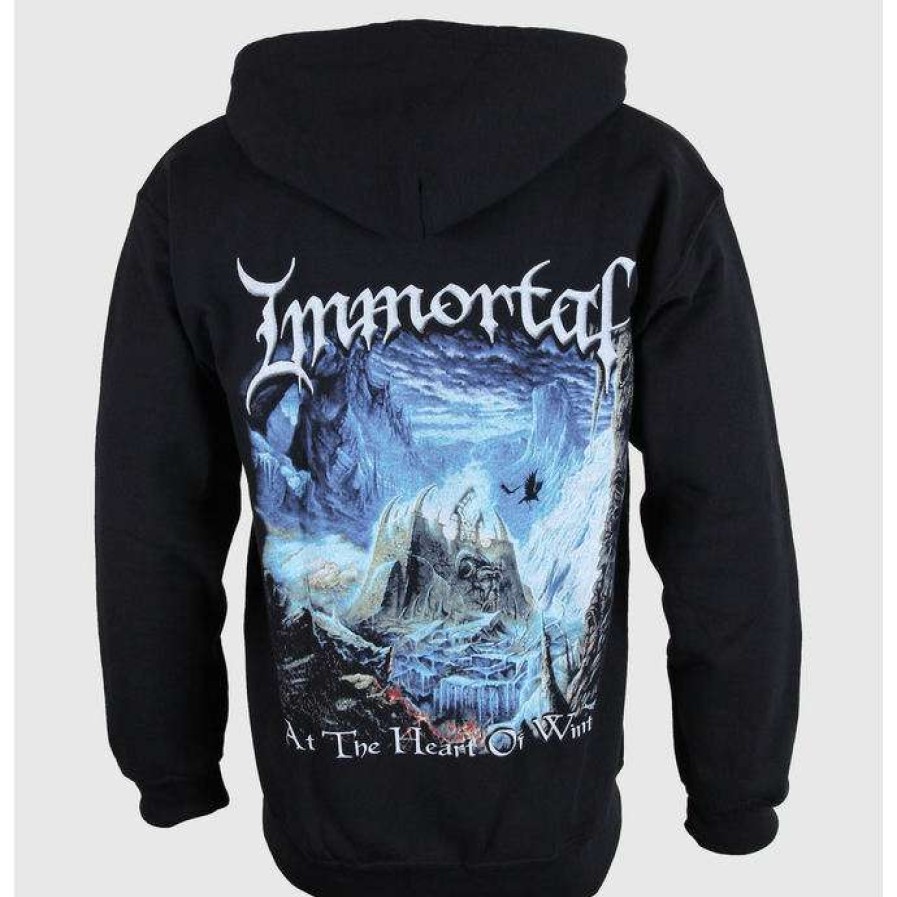 Zippered Hoodies * | Men'S Sweatshirt Immortal At The Heart Of Winter Razamataz