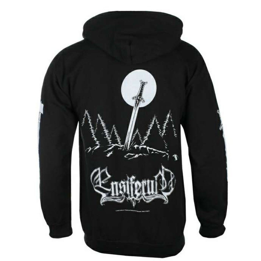 Zippered Hoodies * | Hoodie Men Ensiferum "Sword & Axe"