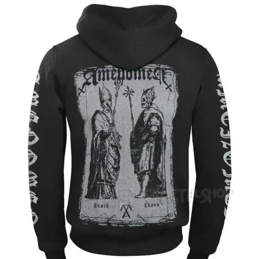 Zippered Hoodies * | Hoodie Men'S Two Popes Amenomen