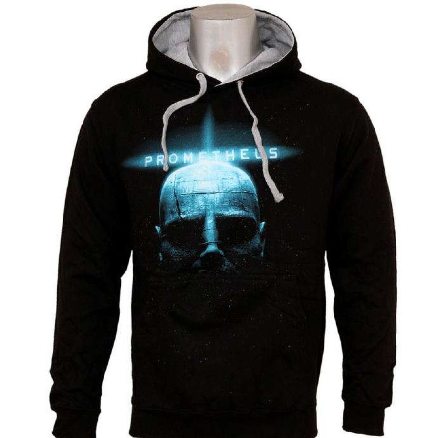 Hoodies * | Men'S Sweatshirt Prometheus Head Varsity Plastic Head