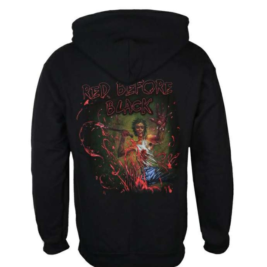 Zippered Hoodies * | Hoodie Men'S Cannibal Corpse Red Before Black Plastic Head