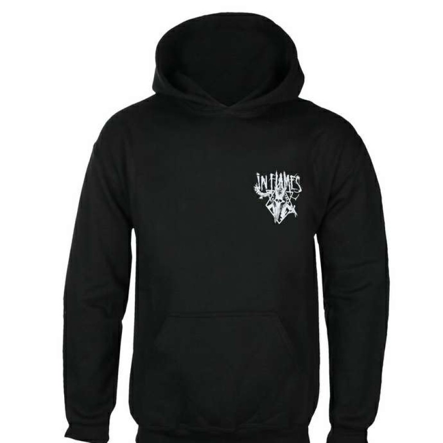 Hoodies * | Men'S Sweatshirt In Flames Witch Doctor Black