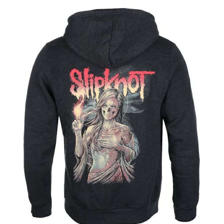 Zippered Hoodies * | Men'S Hoodie Slipknot Burn Me Away Rock Off