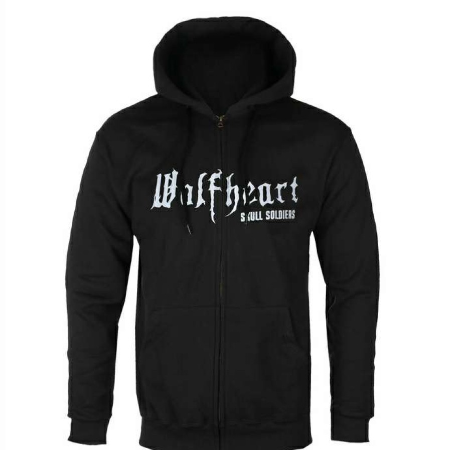 Zippered Hoodies * | Men'S Hoodie Wolfheart Skull Takldiers Napalm Records