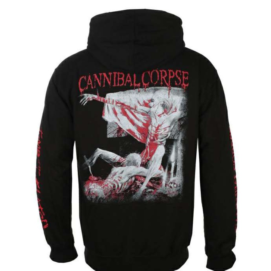 Zippered Hoodies * | Hoodie Men'S Cannibal Corpse Tomb Of The Mutilated Plastic Head