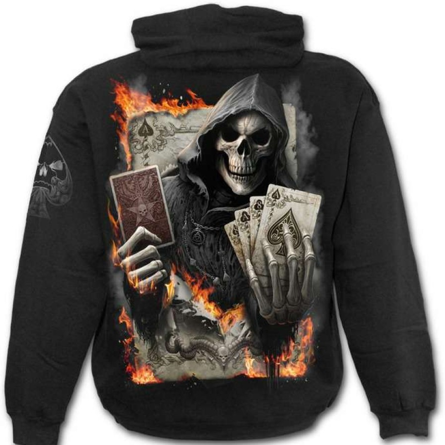 Hoodies * | Hoodie Men'S Ace Reaper Spiral