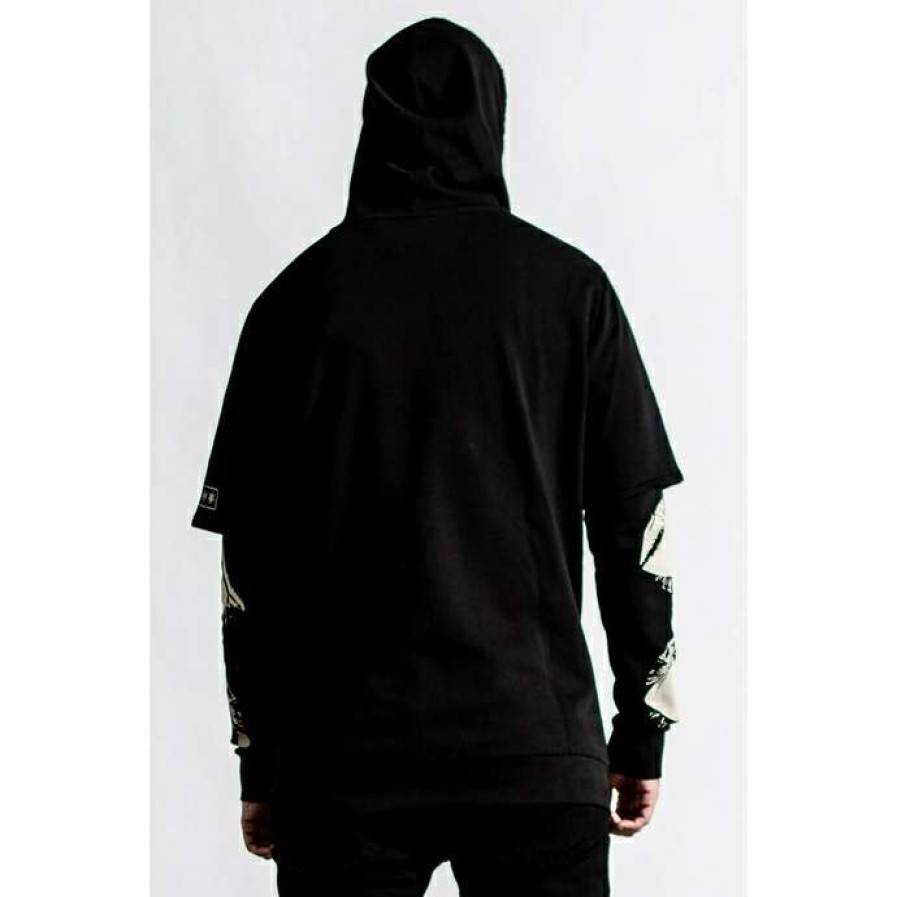 Hoodies * | Men'S Sweatshirt Killstar Insomnia Layer Black