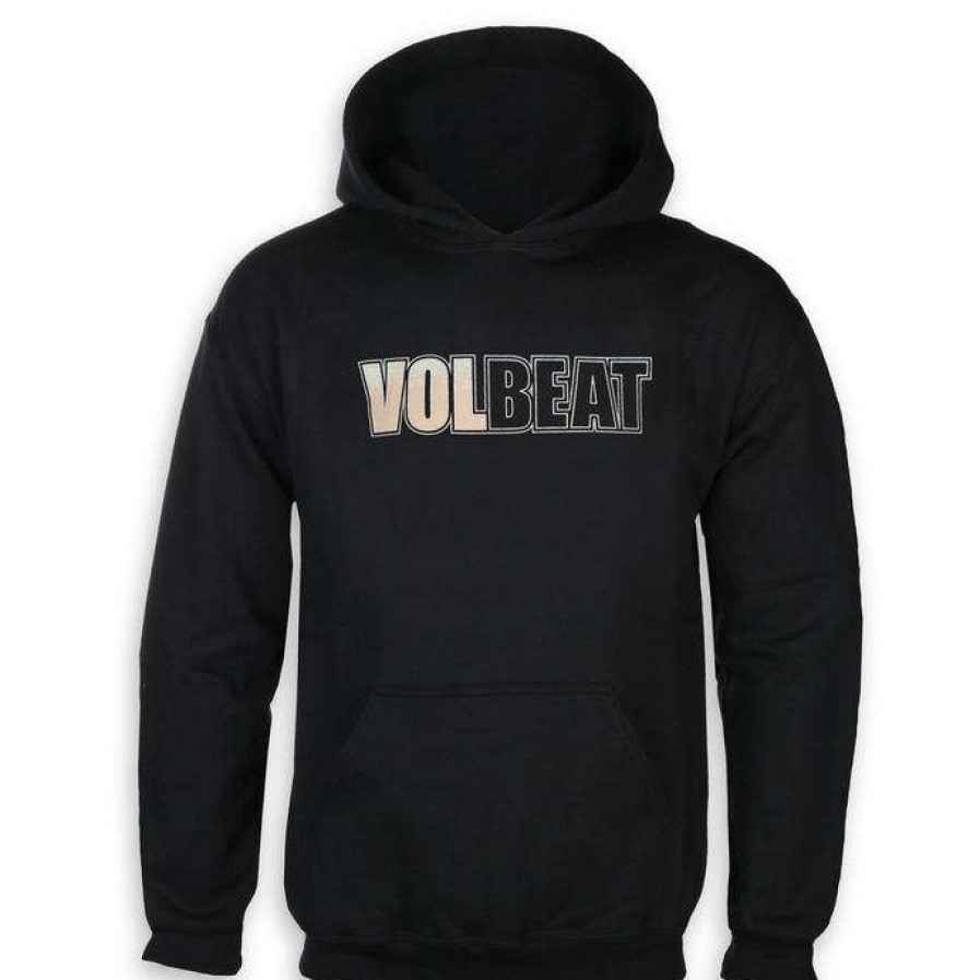 Hoodies * | Men'S Sweatshirt Volbeat Bleeding Crown Skull Rock Off