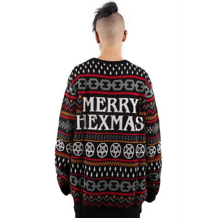 Sweaters * | Unisex Jumper Killstar Hail Santa