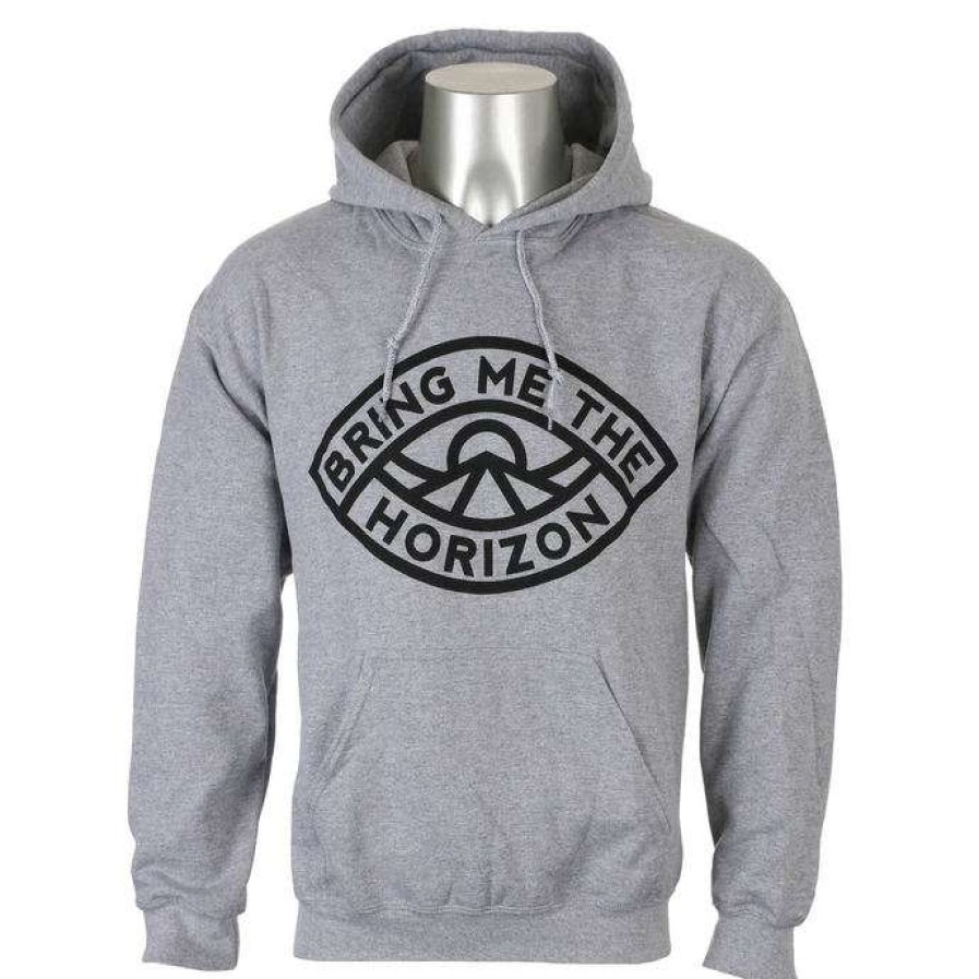 Hoodies * | Hoodie Men'S Bring Me The Horizon Eye Rock Off