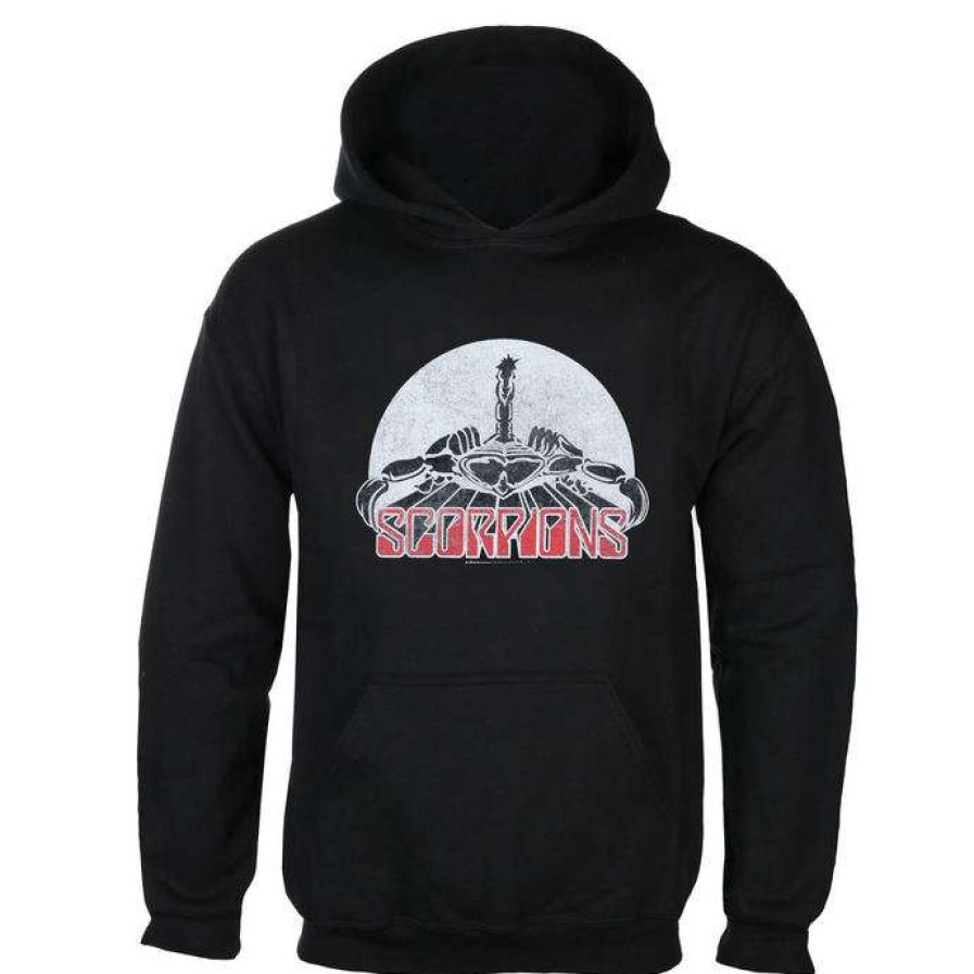 Hoodies * | Hoodie Men'S Scorpions Logo Low Frequency