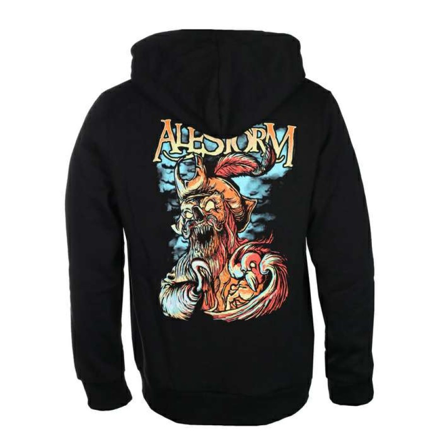 Zippered Hoodies * | Men'S Hoodie Alestorm Get Drunk Or Die Plastic Head