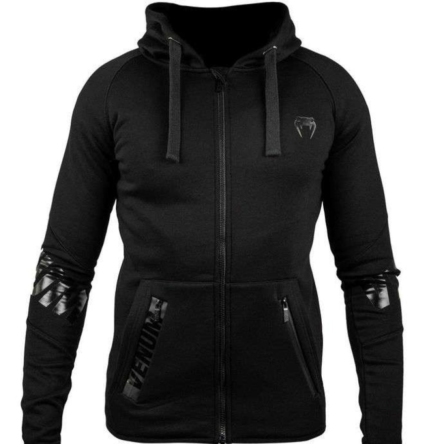 Zippered Hoodies * | Men'S Sweatshirt Venum Contender Black / Black