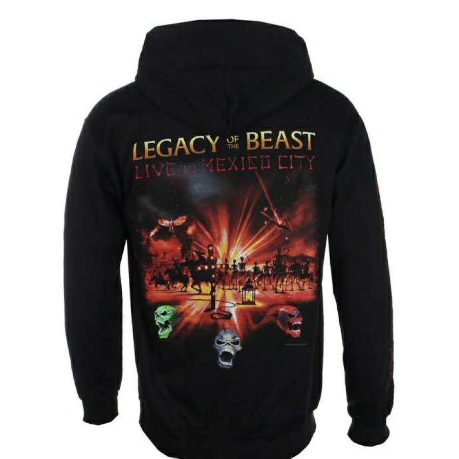 Hoodies * | Men'S Hoodie Iron Maiden Nights Of The Dead Bl Rock Off