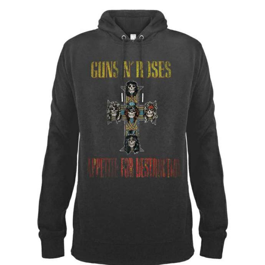 Hoodies * | Hoodie Men'S Guns N' Roses Appetite For Destruction Amplified