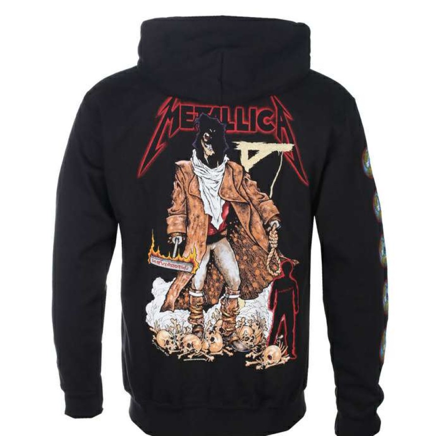 Zippered Hoodies * | Hoodie Men Metallica Executioner The Unforgiven- Black