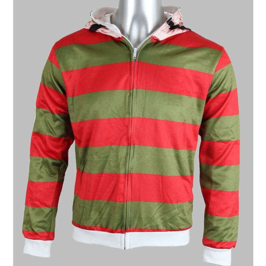 Zippered Hoodies * | Hoodie Women'S A Nightmare On Elm Street Freddy Krueger Nnm